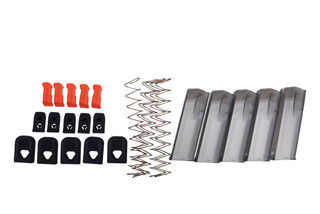 Pack of 5 Glock 19 compatible 15-round 9mm magazines.